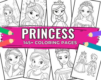 Lindas páginas para colorear de princesas para niños Páginas para colorear kawaii Princesas para imprimir Páginas para colorear de princesas para niñas Princesas para imprimir Príncipe