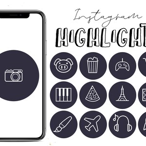 113 Instagram Story Highlights Icons - Instagram Story Covers - Minimal - Instagram Story Highlights - Instagram Stories - Blogger