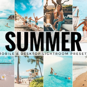 8 Mobile Lightroom Presets, Mobile Presets, SUMMER Preset, Instagram Presets, Lightroom Presets, Best Presets, Lifestyle Presets, Presets