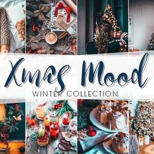 12 Christmas Mobile Lightroom Presets, Mobile Presets, Winter Presets, Instagram Presets, Lightroom Presets, Best Presets, Photo Editing