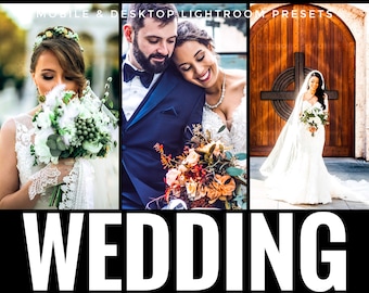 9 Wedding Mobile Lightroom Presets, Mobile Presets, Wedding Preset, Instagram Presets, Lightroom Presets, Best Presets, Bright Presets
