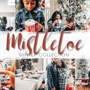 12 Christmas Mobile Lightroom Presets, Mobile Presets, Winter Presets, Instagram Presets, Lightroom Presets, Best Presets, Photo Editing