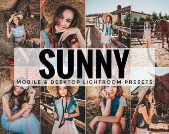 6 Mobile Lightroom Presets, Mobile Presets, Sunny Preset, Instagram Presets, Lightroom Presets, Best Presets, Lifestyle Presets, Presets