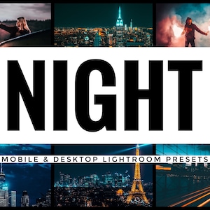 Night Photo Lightroom Presets: Mobile & Desktop (13)