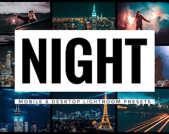 13 Mobile Lightroom Presets, NIGHT Presets, Mobile Presets, Instagram Presets, Lightroom Presets, Best Presets, Lifestyle Presets, Presets