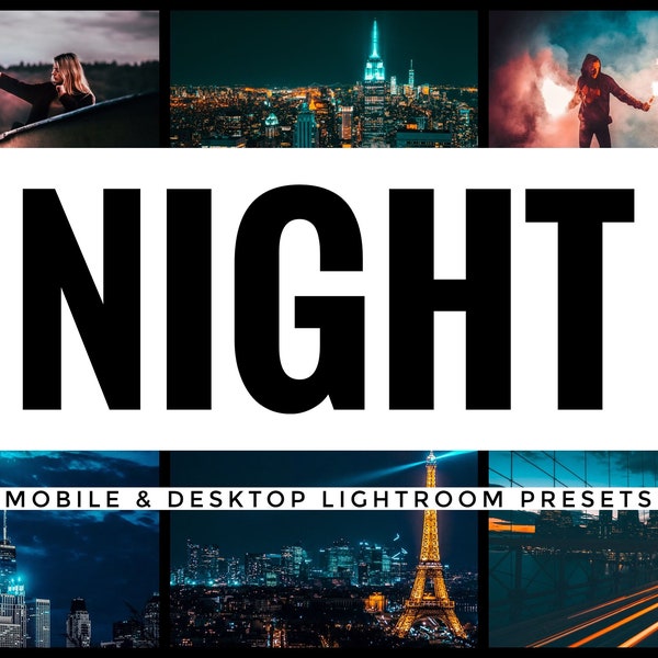 13 Mobile Lightroom Presets, NIGHT Presets, Mobile Presets, Instagram Presets, Lightroom Presets, Best Presets, Lifestyle Presets, Presets