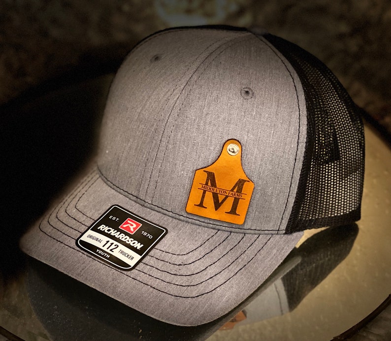 YOUTH Richardson 112 Ear Tag Hat. Personalized With Your Etsy