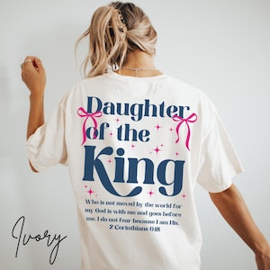 Comfort Colors Religious Shirt, Child of God Shirt, Daughter of the King Shirt, Love Like Jesus Shirt, Christian Merch, Bible Verse Shirt
