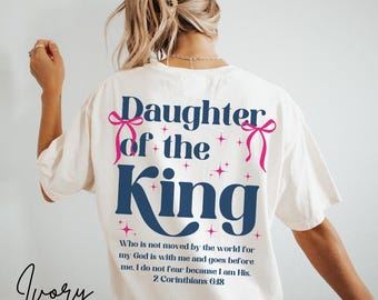 Comfort Colors Religious Shirt, Child of God Shirt, Daughter of the King Shirt, Love Like Jesus Shirt, Christian Merch, Bible Verse Shirt