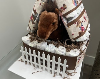 Cowboy Horse Stable Gift