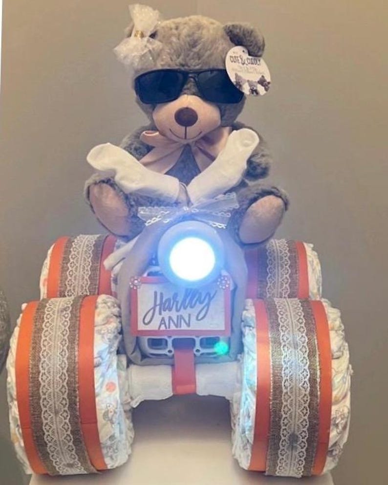 Four Wheeler Diaper Gift image 2