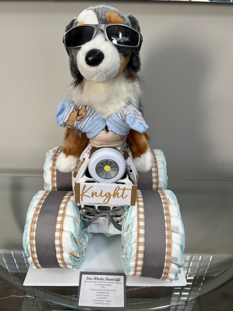 Four Wheeler Diaper Gift image 6