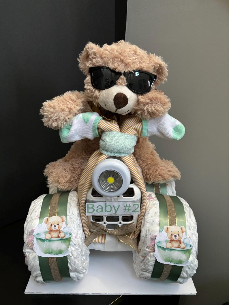 Four Wheeler Diaper Gift image 4