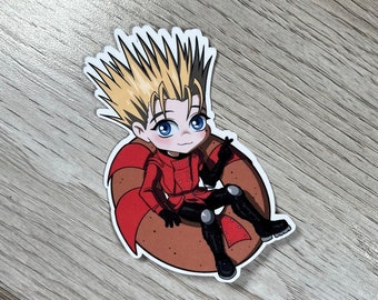 Trigun Donut Vash Sticker