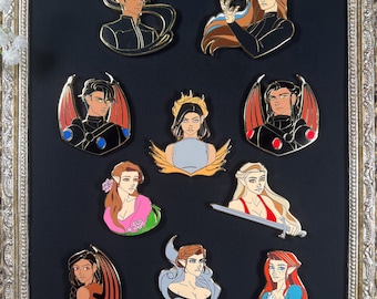 ACOTAR Enamel Pin Set