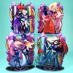 Hazbin Pride Standees