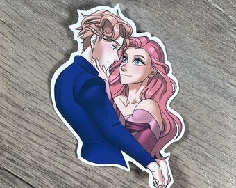 Jacks x Evangeline Once Upon a Broken Heart Sticker