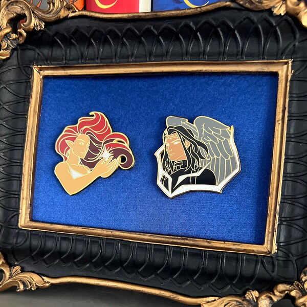 Bryce and Hunt Crescent City Enamel Pins *OFFICIALLY LICENSED*