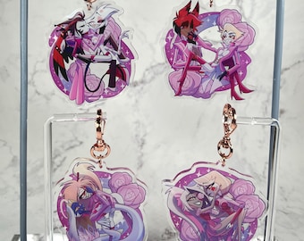 Llaveros de San Valentín de Hazbin