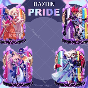 Hazbin hotel pride - Etsy 日本
