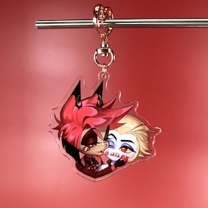 RadioApple Bite/Kiss Acrylic Charm