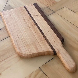 Maple and walnut cutting board