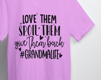 Funny Grandma Life T-Shirt: Mother's Day Gift for Nana, Mimi, Grammy