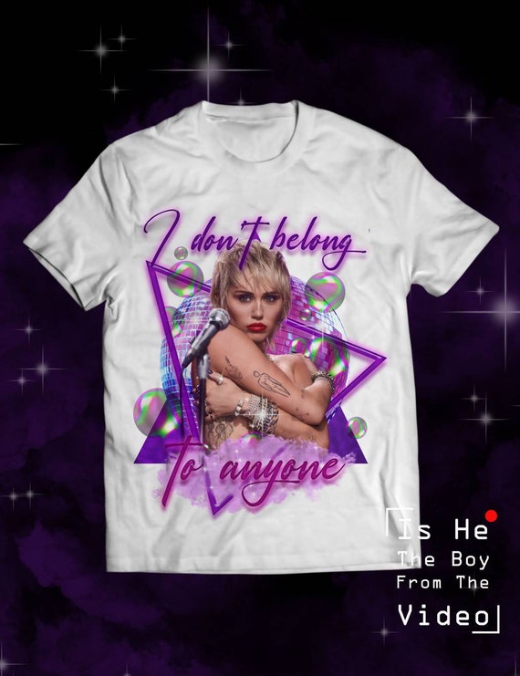 miley cyrus t shirt etsy