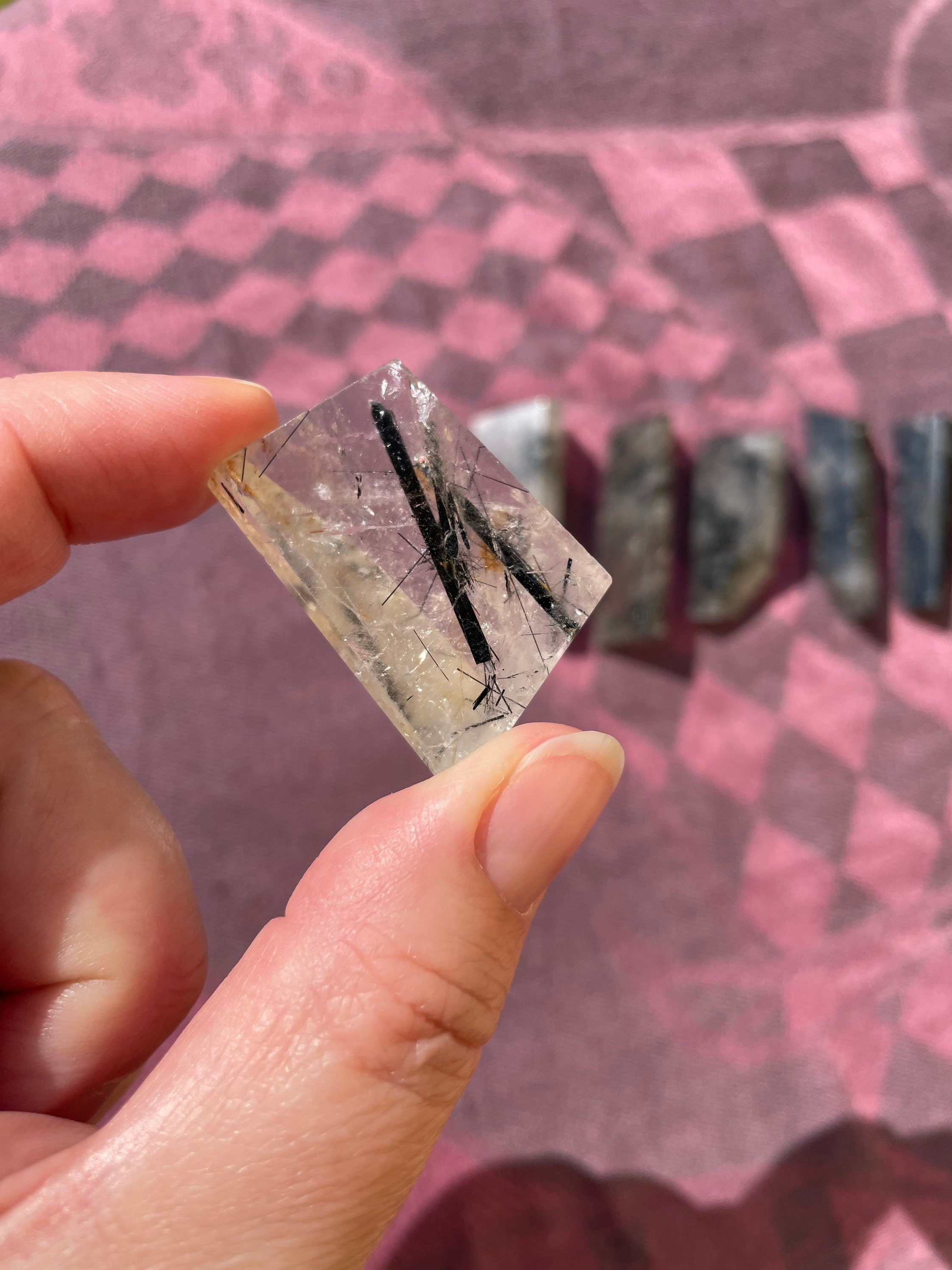 White Quartz With Black Tourmaline Australia