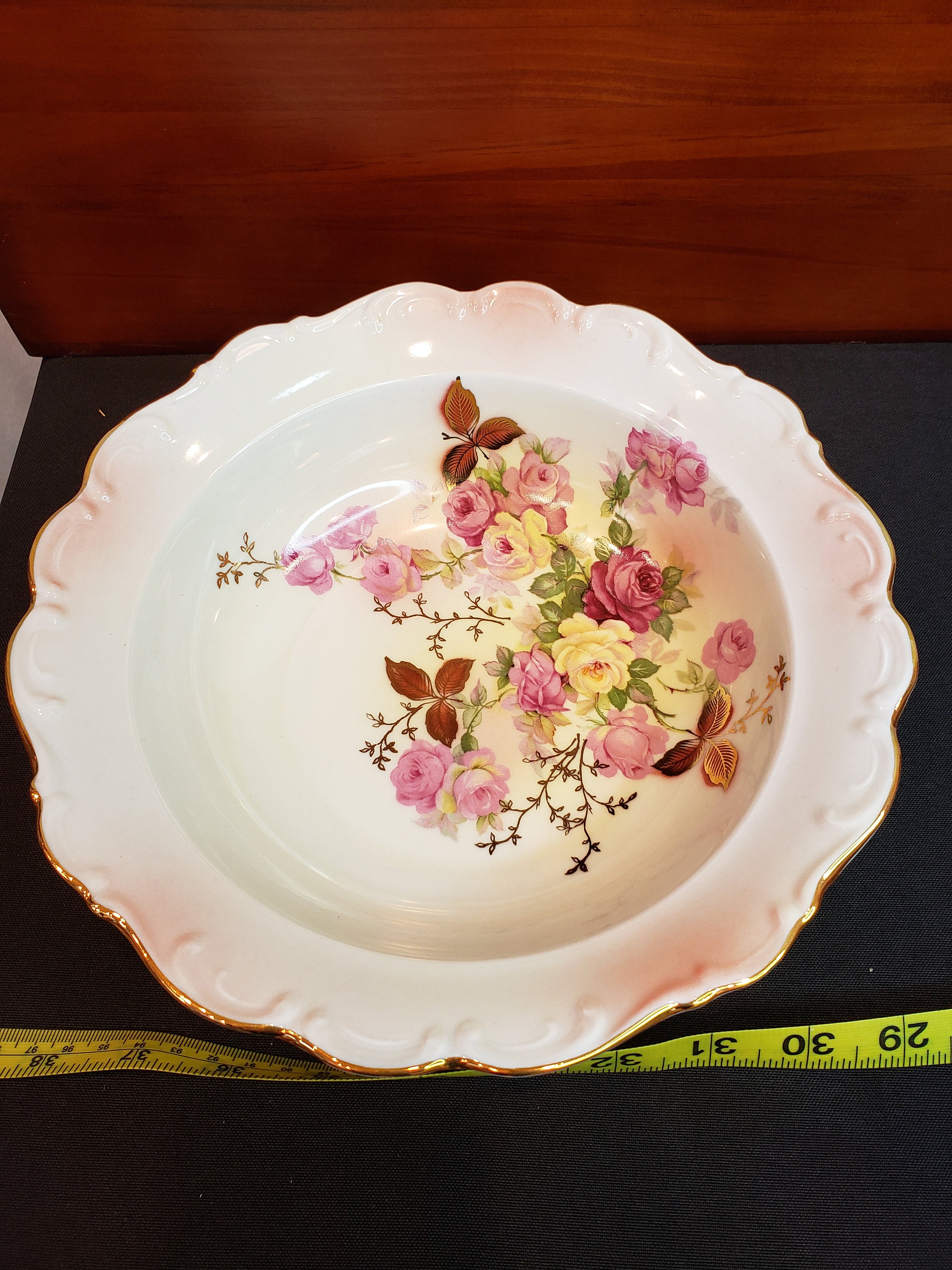 Schumann Arzberg Germany Golden Crown 1886 E&R #77 Sunset Rose Blush ...
