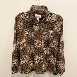 Vintage 80s Chaus Deck of Cards Sweater