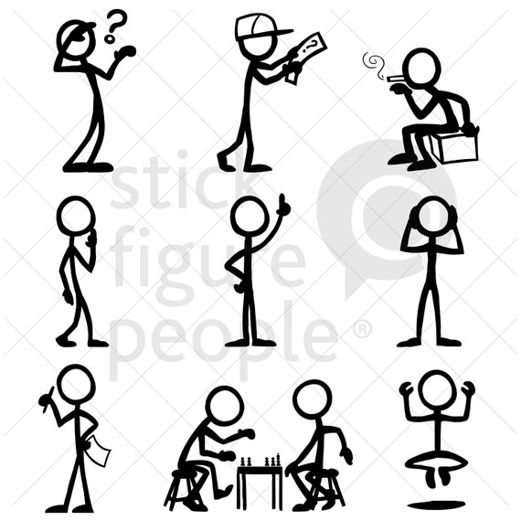 Stickman Fight Vector Images (over 270)