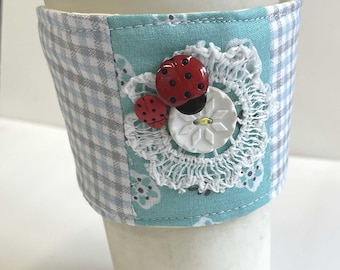 Manga de taza de café, funda de taza de café, taza de café acogedora, funda de taza Starbucks