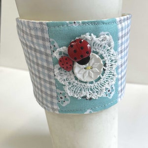 Coffee cup holder, Starbucks cup holder, cup wrap, coffee cup sleeve