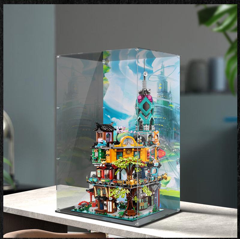 レゴ ディスプレイ Acrylic Display Case for LEGO NINJAGO City Gardens 71741 - Etsy