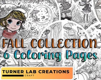 Enchanted Autumn Adventures: Whimsical Coloring Pages