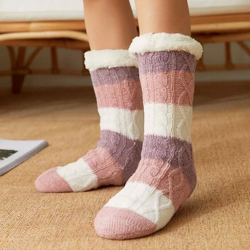 cozy non slip socks