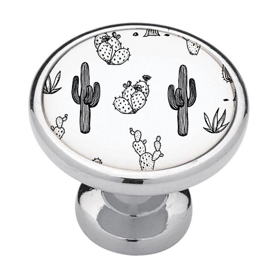 Cactus Southwest Cabinet Knobs Drawer Pulls Kitchen Decor Etsy