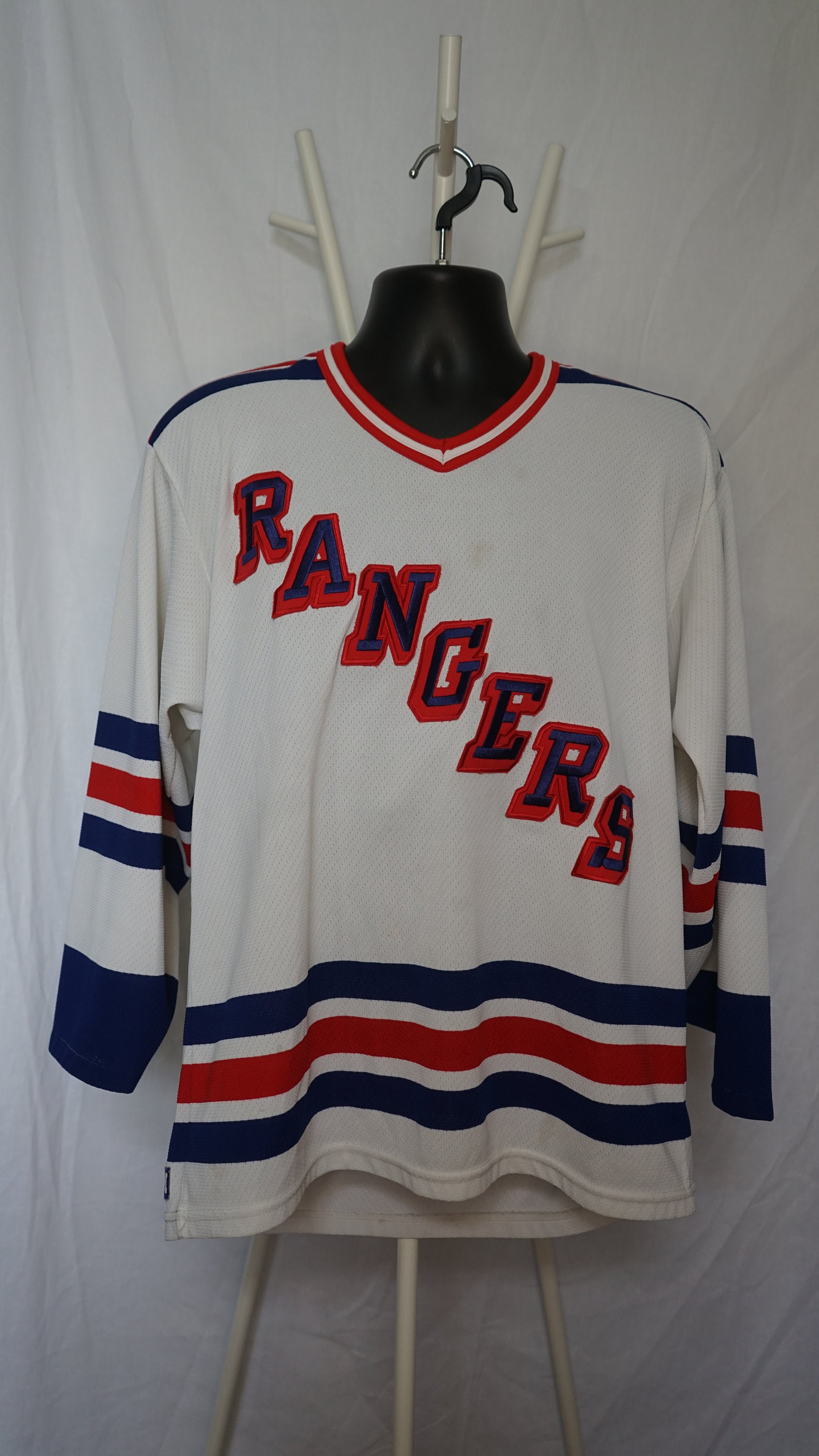 Jaromir Jagr New York Rangers CCM Vintage Series Hockey Jersey 2XL  Throwback