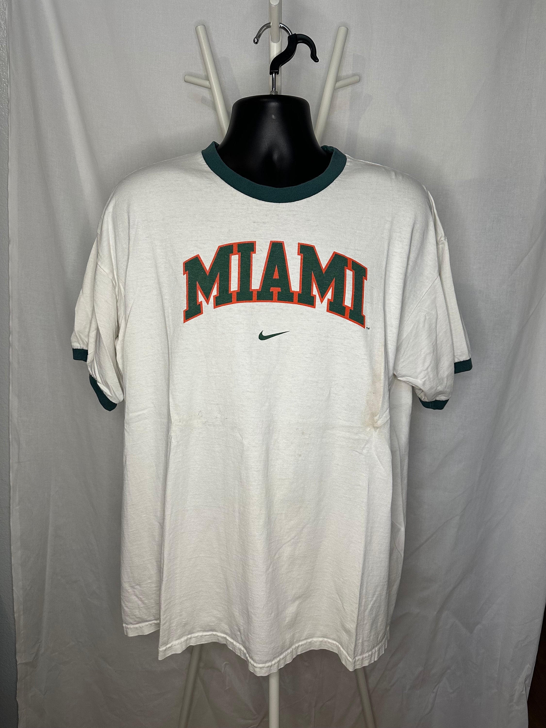 nike miami hurricanes shirt