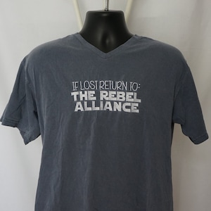 If lost return to the rebel alliance t-shirt