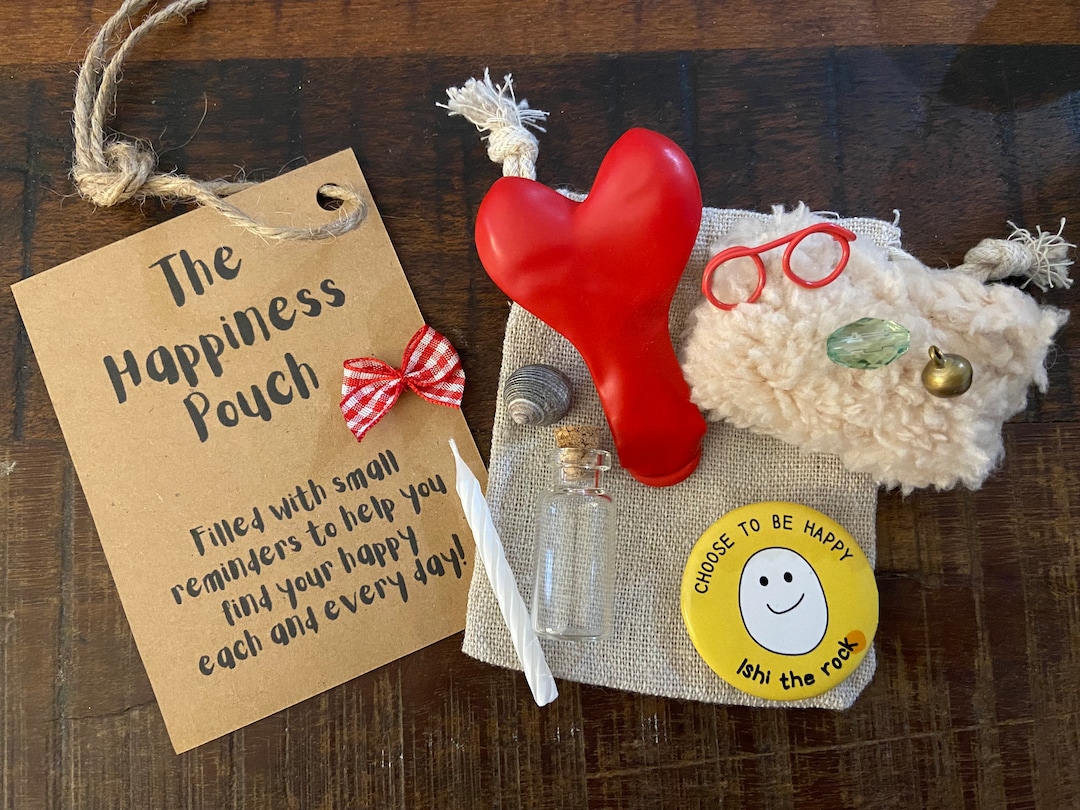 The Happiness Pouch, Little Bag of Happiness, Cheer up Gift