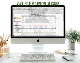 Profit and Loss Spreadsheet / Etsy Seller Spreadsheet / Bookkeeping Spreadsheet / Small Business Financial Spreadsheet /