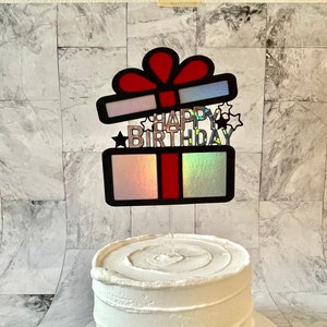 Cake topper | Happy Birthday topper | Handmade & Customized topper