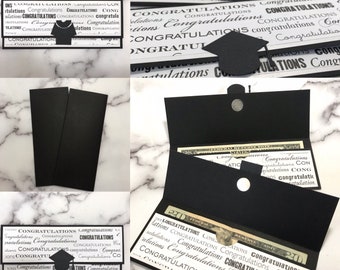 Graduation Money Envelope - Cap or Gown | Cash/Check Holder | Money Sleeve | Handmade card