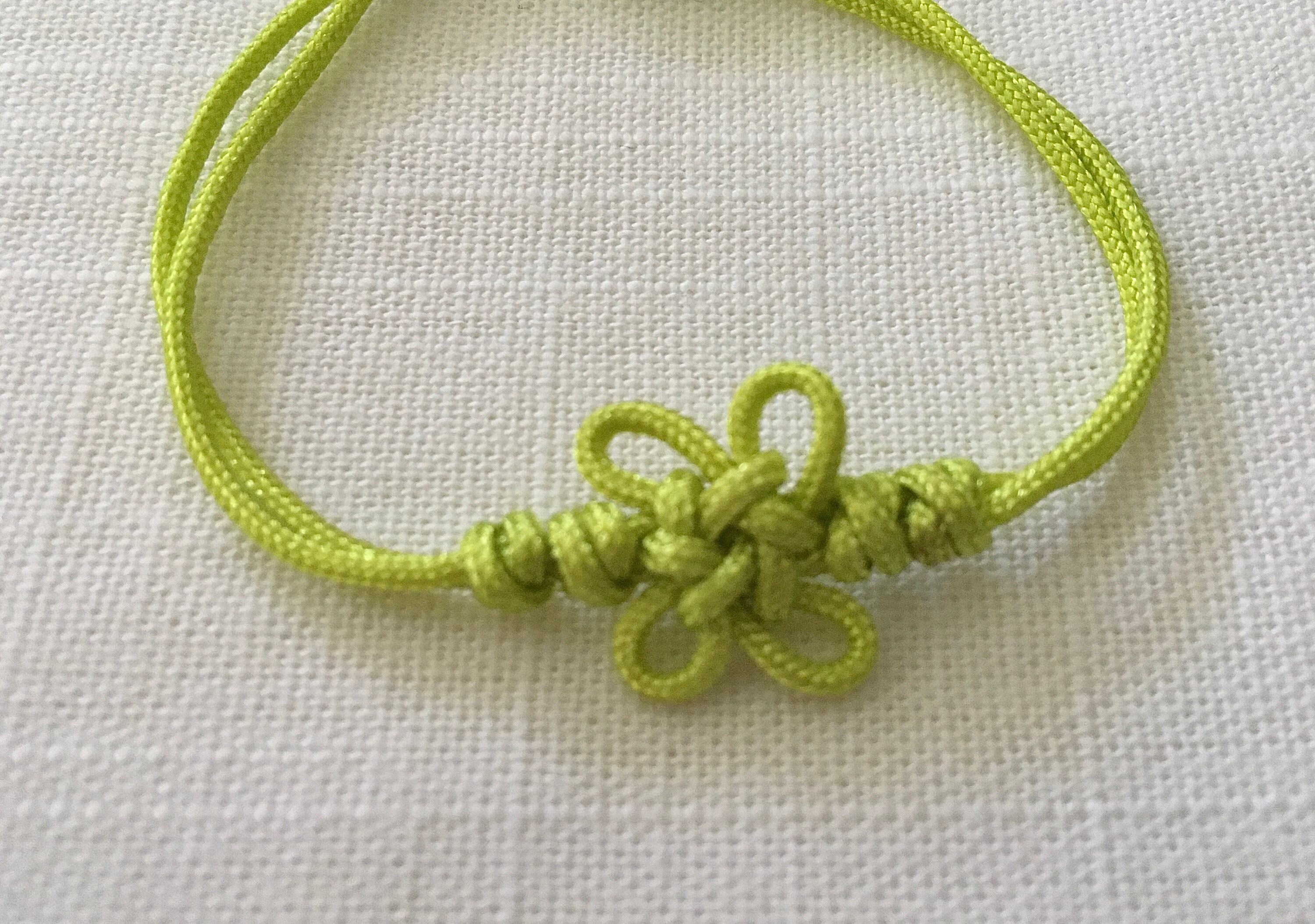 Korean Knot Bracelet Maehwa Knot Flower Knot Bracelet Etsy