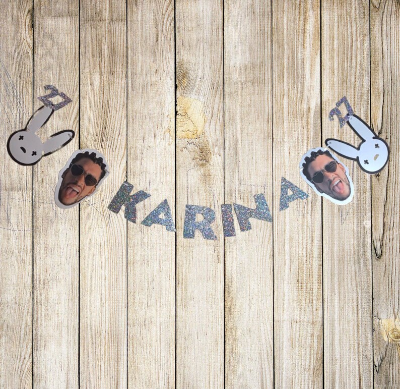 Bad Bunny Birthday BannerBad BunnyBirthday BannerConejo Etsy