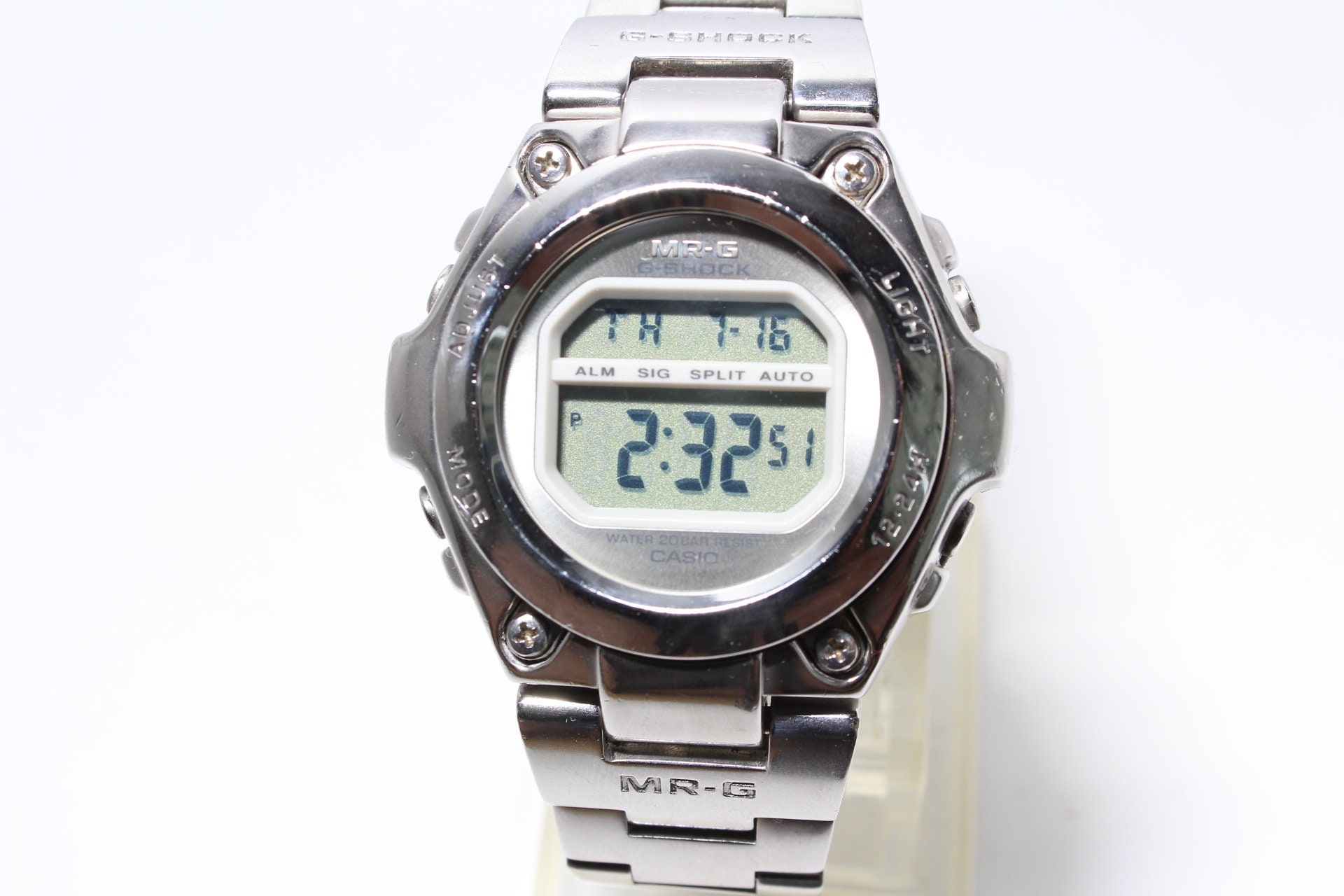 CASIO G-shock MR-G MRG-100 Digital Watch Resistant Wrist Size | Etsy