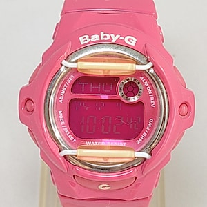 CASIO BG-169R ピンク ベビーG 耐衝撃腕時計 - Etsy 日本
