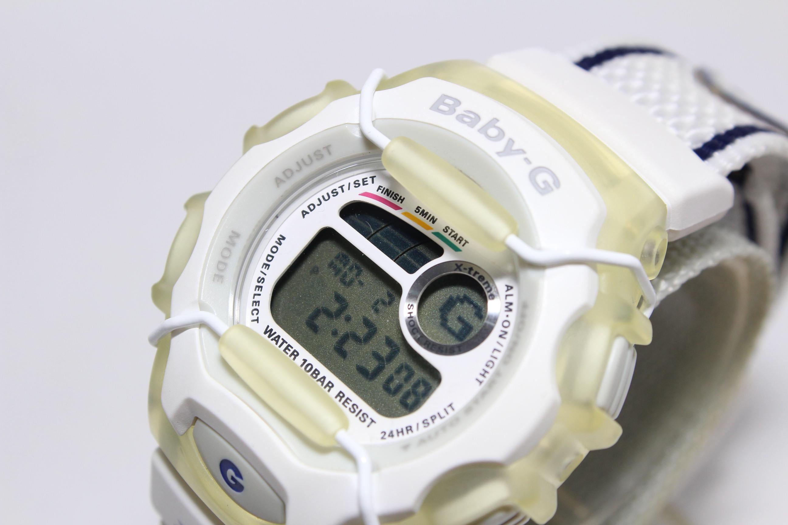 CASIO Baby-g BGX-131V-7T X-treme White - Etsy